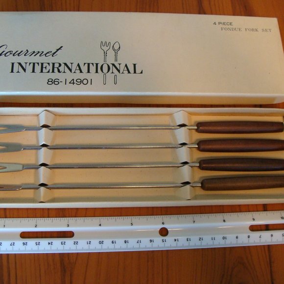 Gourmet fondue fork set - Picture 4 of 4